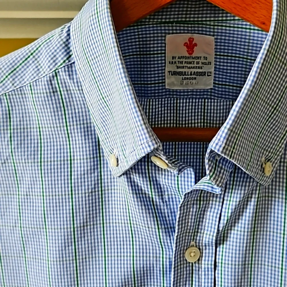 Turnbull & Asser Ltd. Buttondown Men's Shirt See Pic for Size - Picture 3 of 9